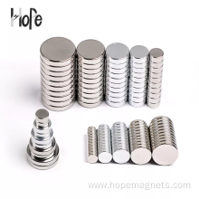 Bright silver Coated neodymium ndfeb magnet